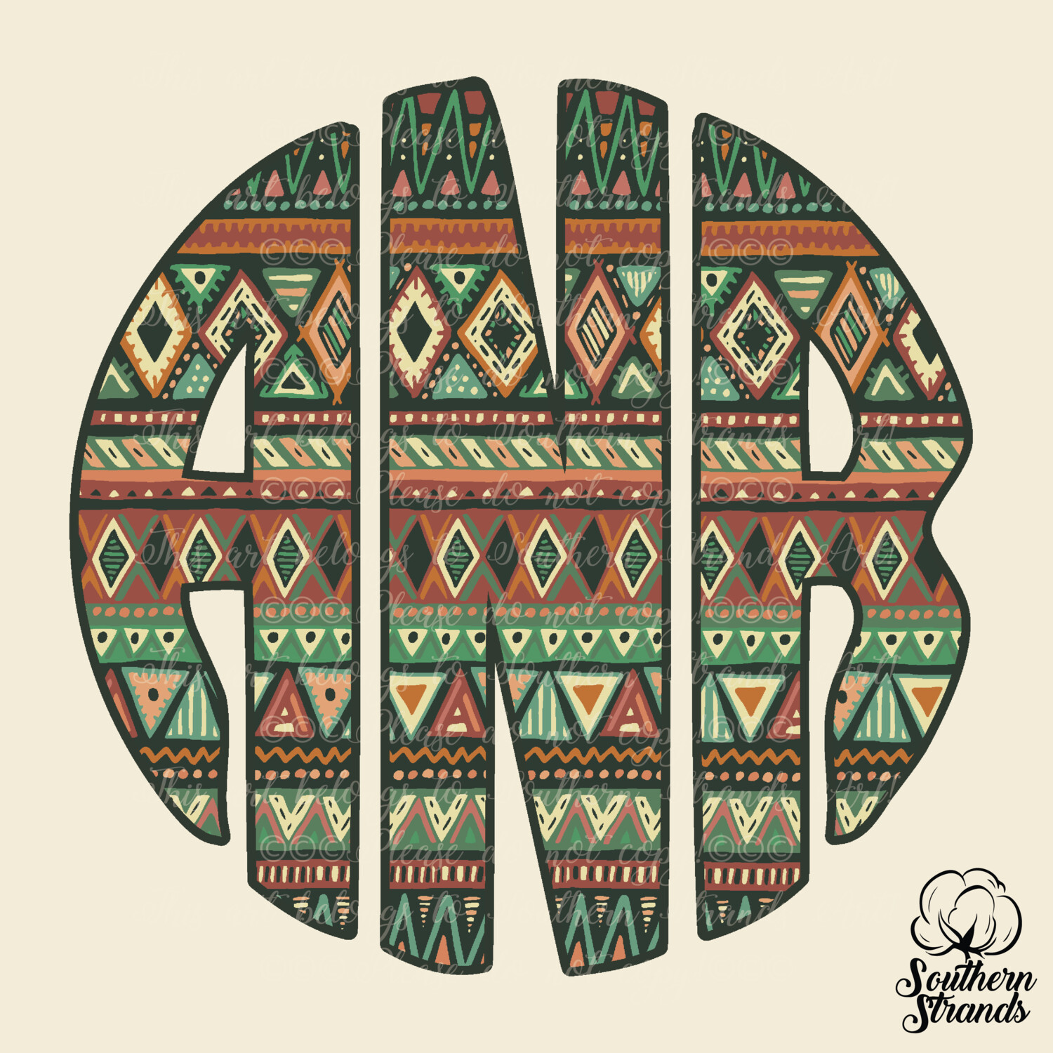 Navajo Circle Alpha | DIGITAL DESIGN