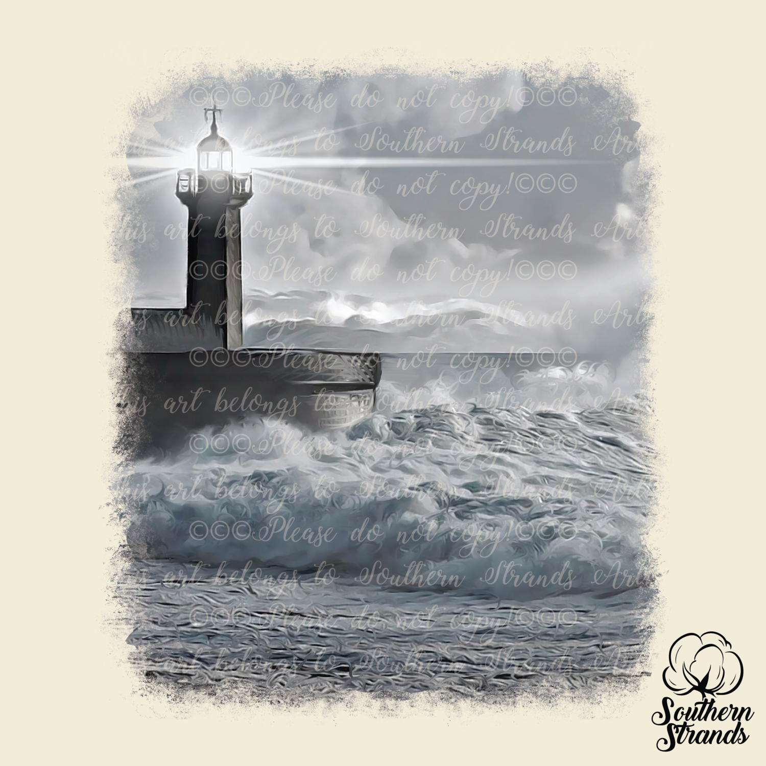 Standing Strong Through The Storm - NO TEXT | DIGITAL DESIGN