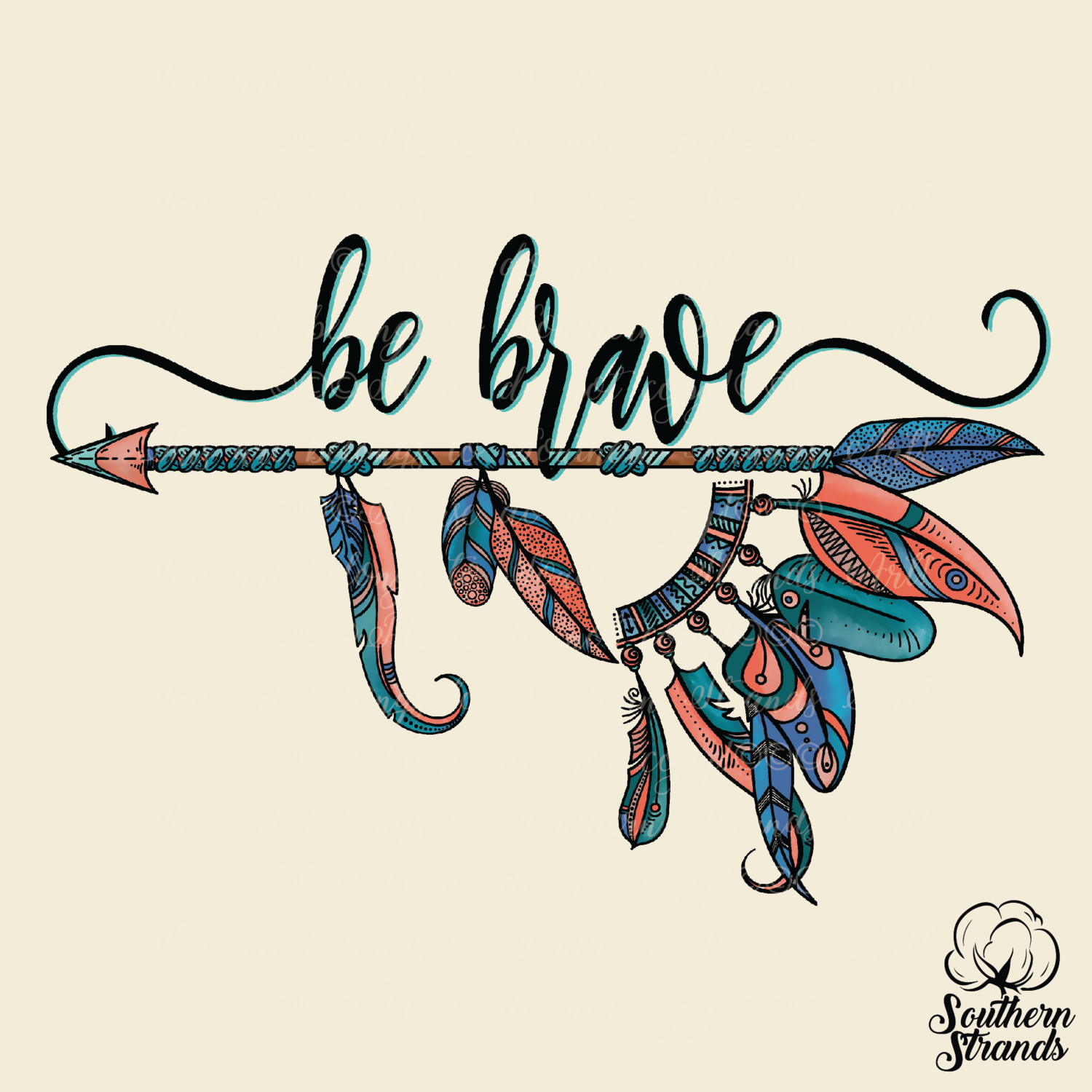 BoHo Be Brave | DIGITAL DESIGN