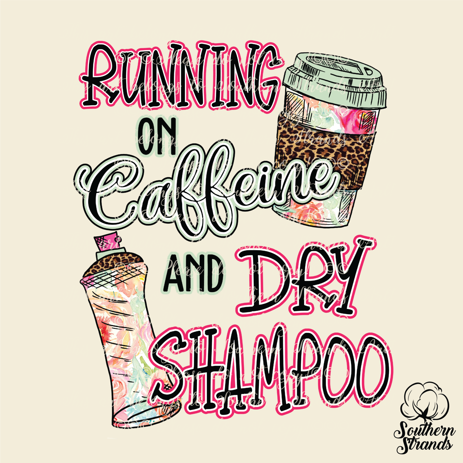 Caffeine and Dry Shampoo | DIGITAL DESIGN