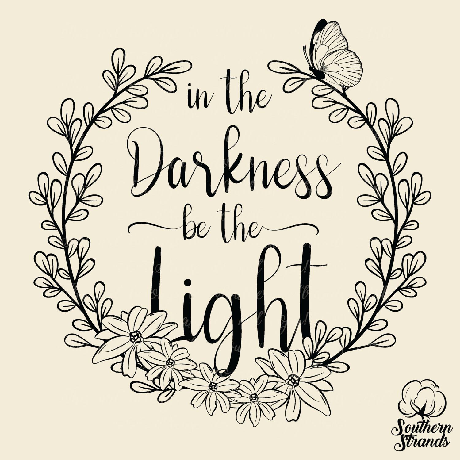 In the Darkness-Be the Light | DIGITAL DESIGN