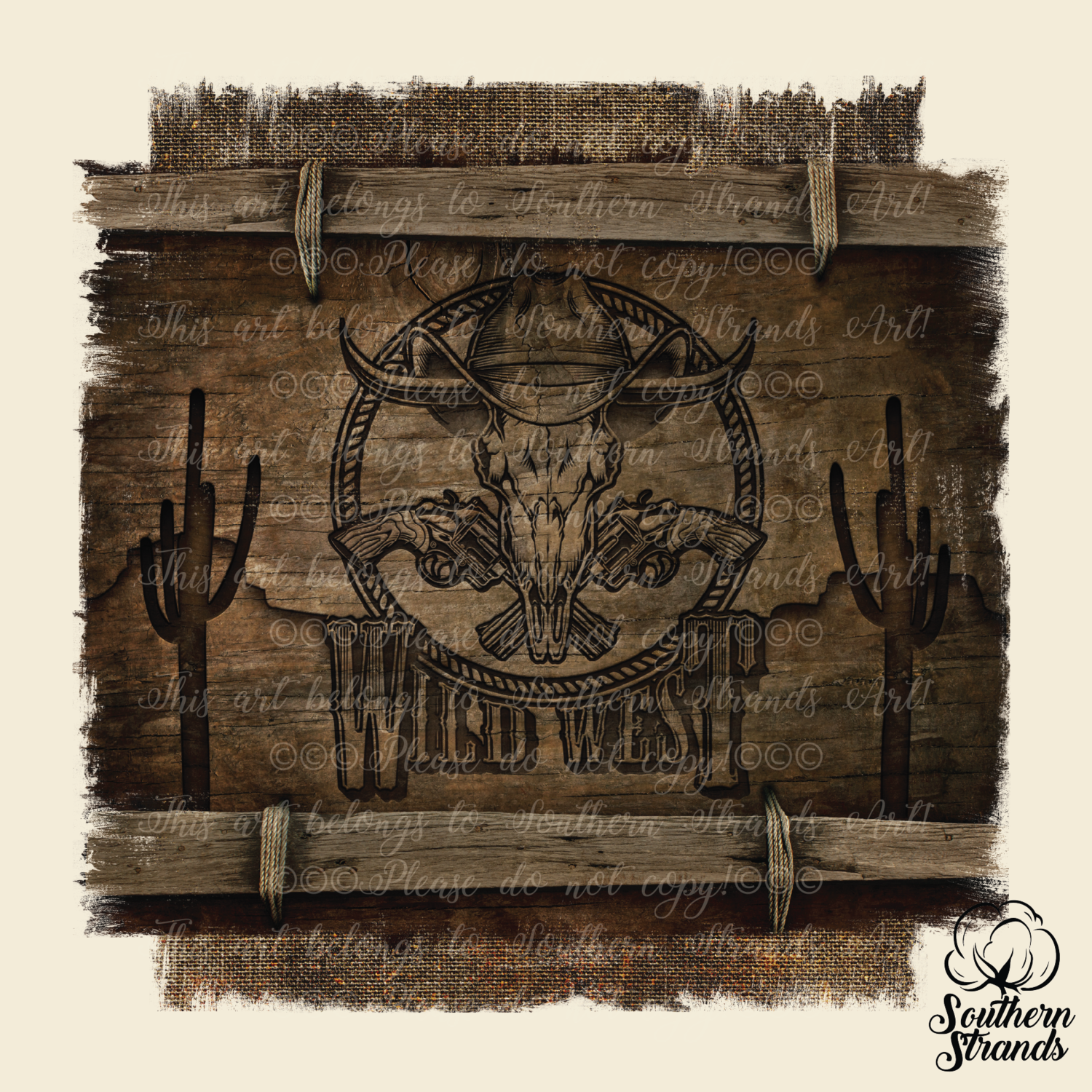 Carved Wild West | DIGITAL DESIGN