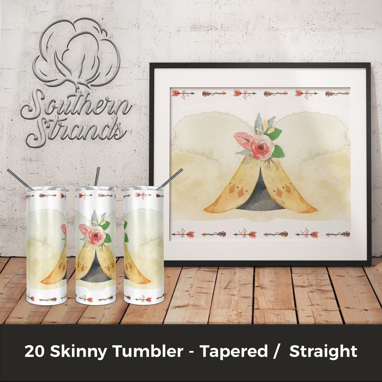 BoHo Tumbler | DIGITAL DESIGN