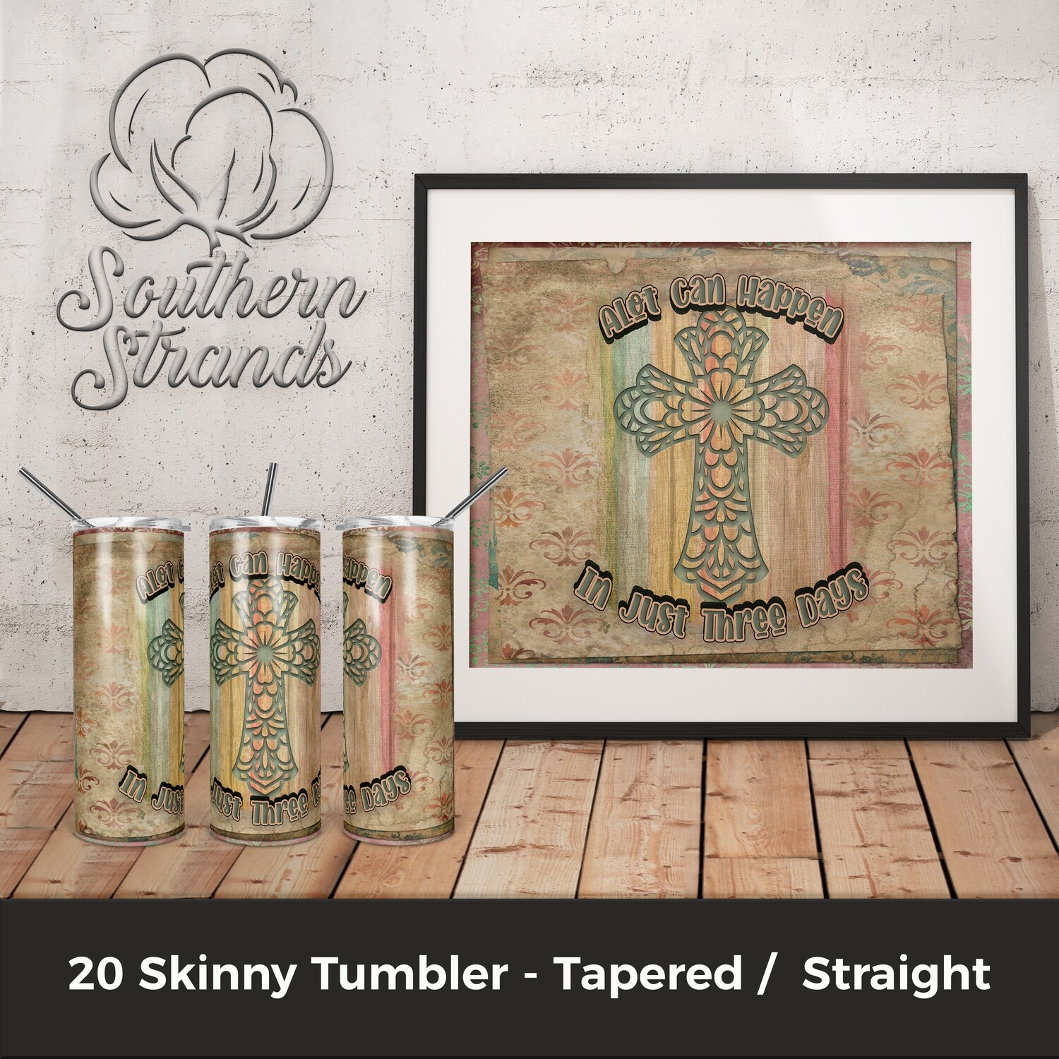 Just Three Days Tumbler | DIGITAL DESIGN
