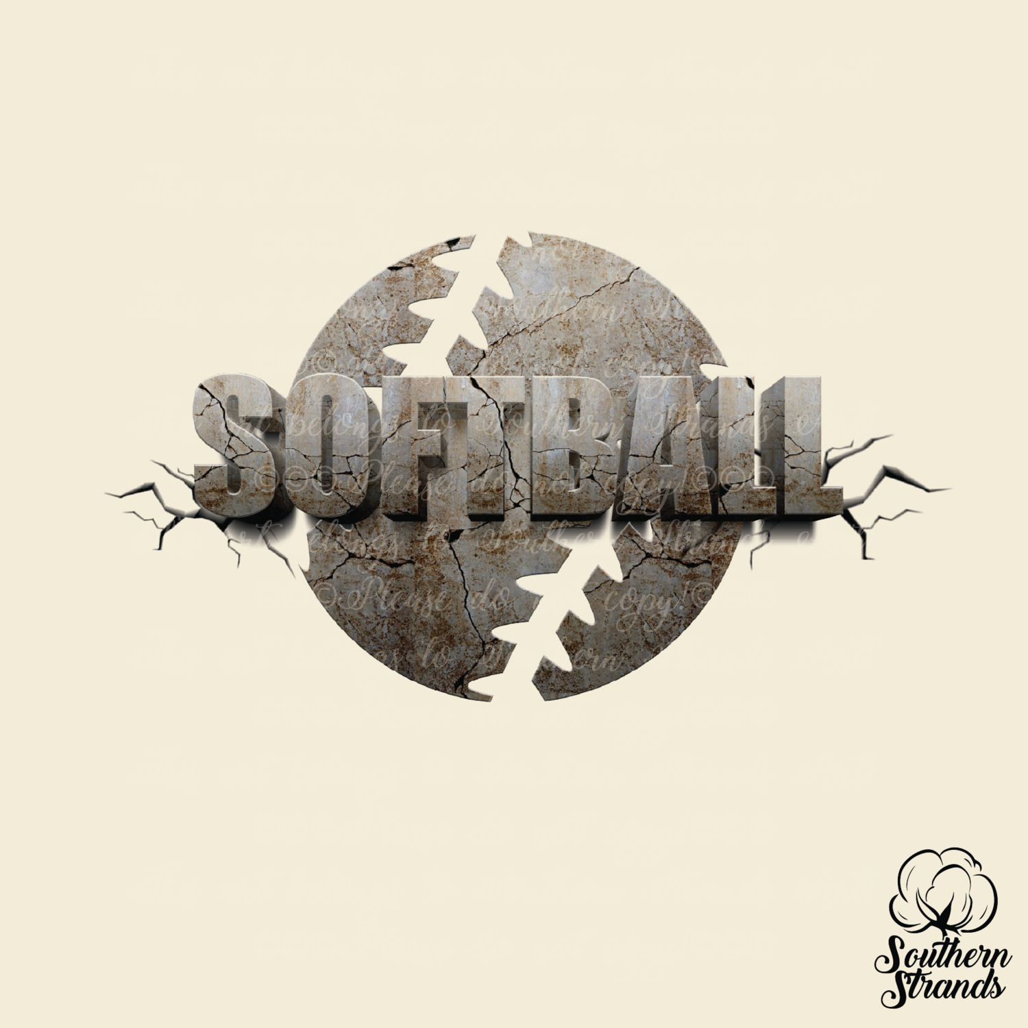 Cracked Sports - Softball | DIGITAL DESIGN