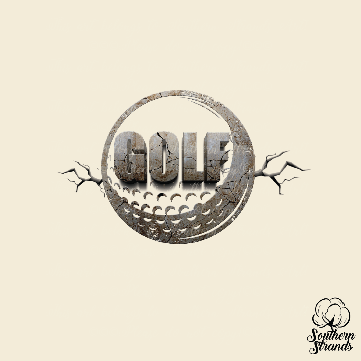 Cracked Sports - Golf | DIGITAL DESIGN