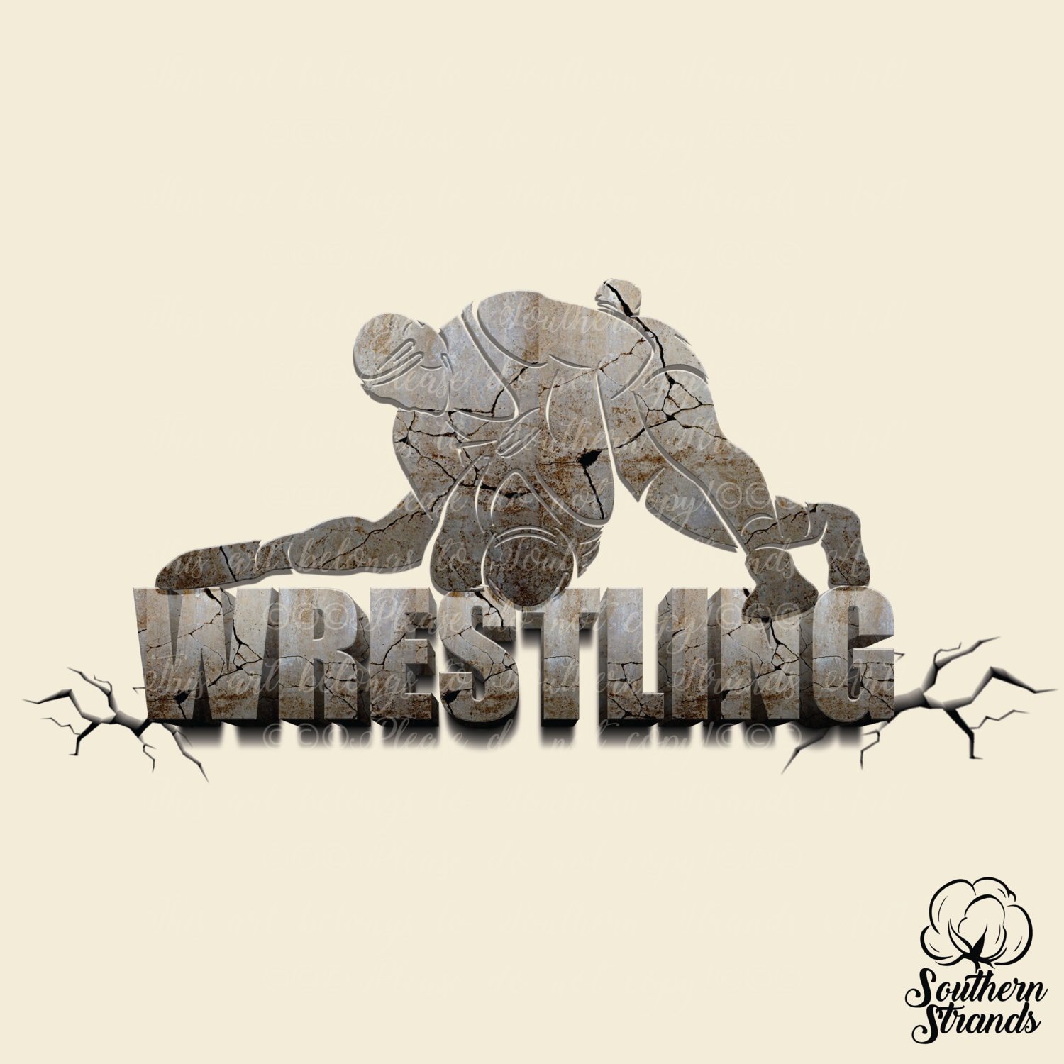 Cracked Sports - Wrestling | DIGITAL DESIGN