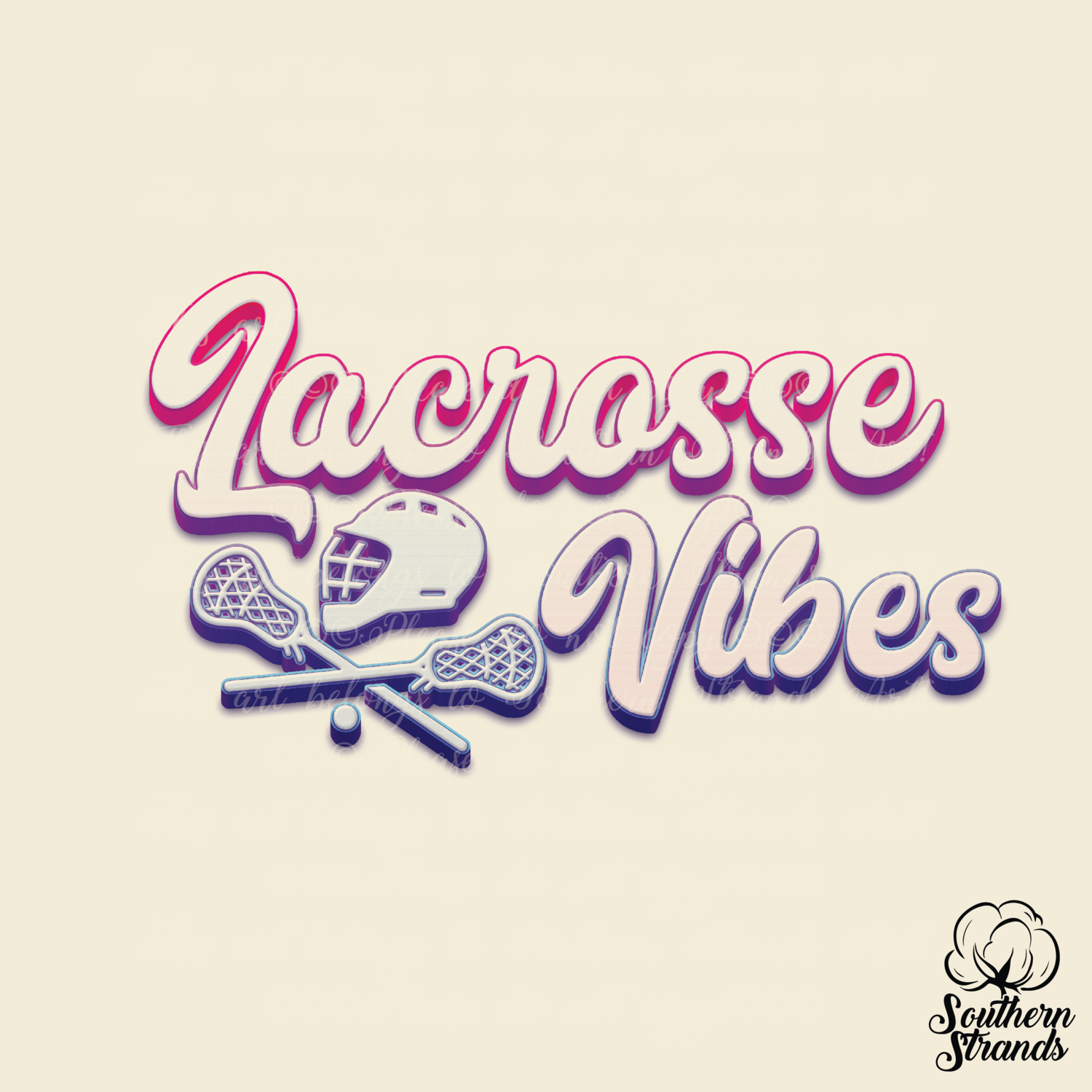 Sports Vibes - Lacrosse | DIGITAL DESIGN