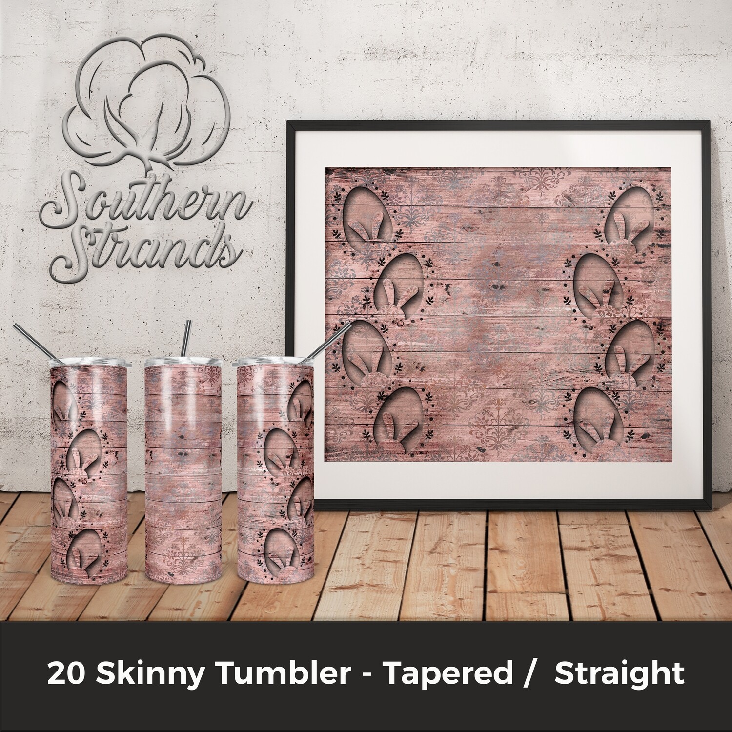 Wooden Easter Egg Tumbler - Add Your Own Quote or Name | DIGITAL DESIGN