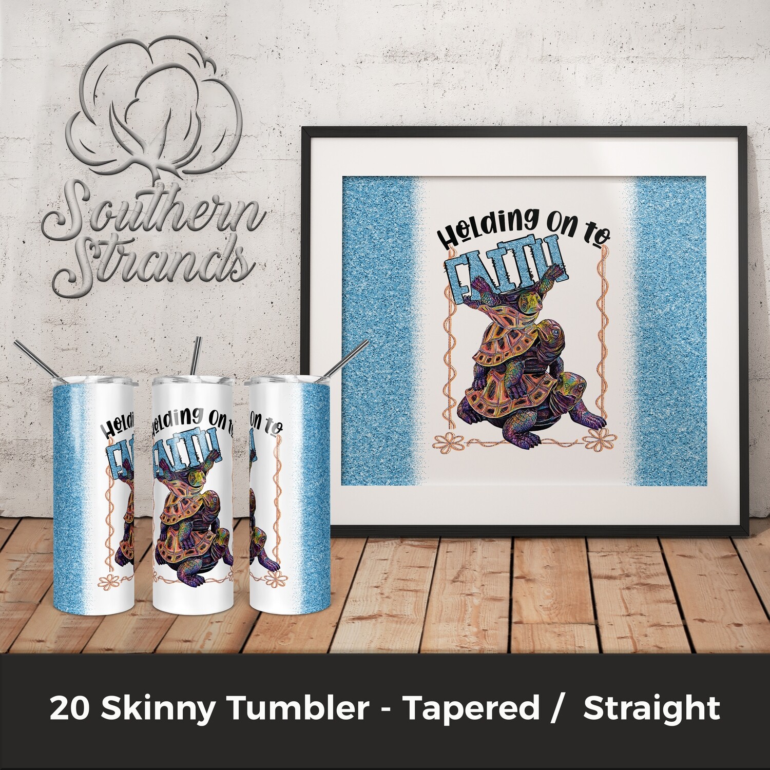 Holding On To Faith Tumbler | DIGITAL DESIGN