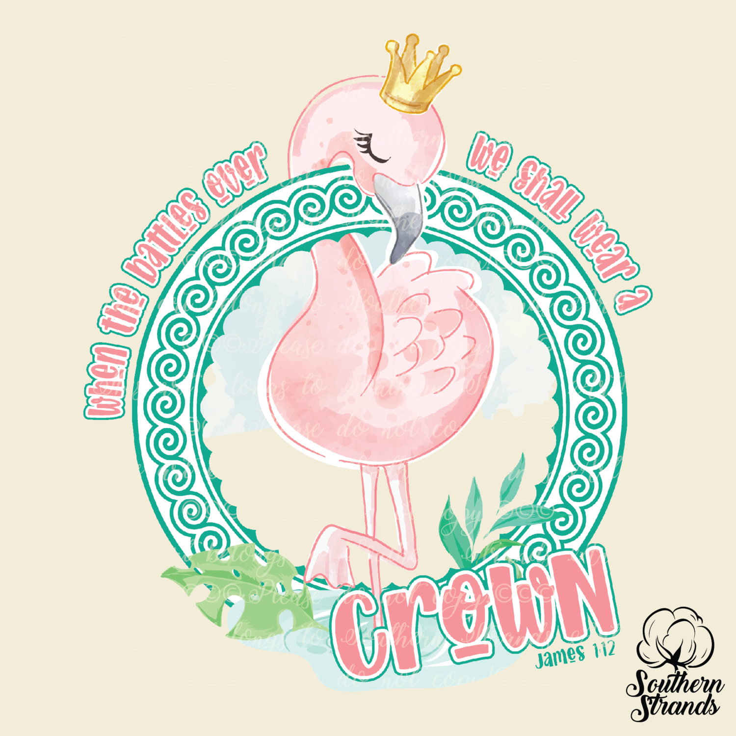 We Shall Wear A Crown | DIGITAL DESIGN
