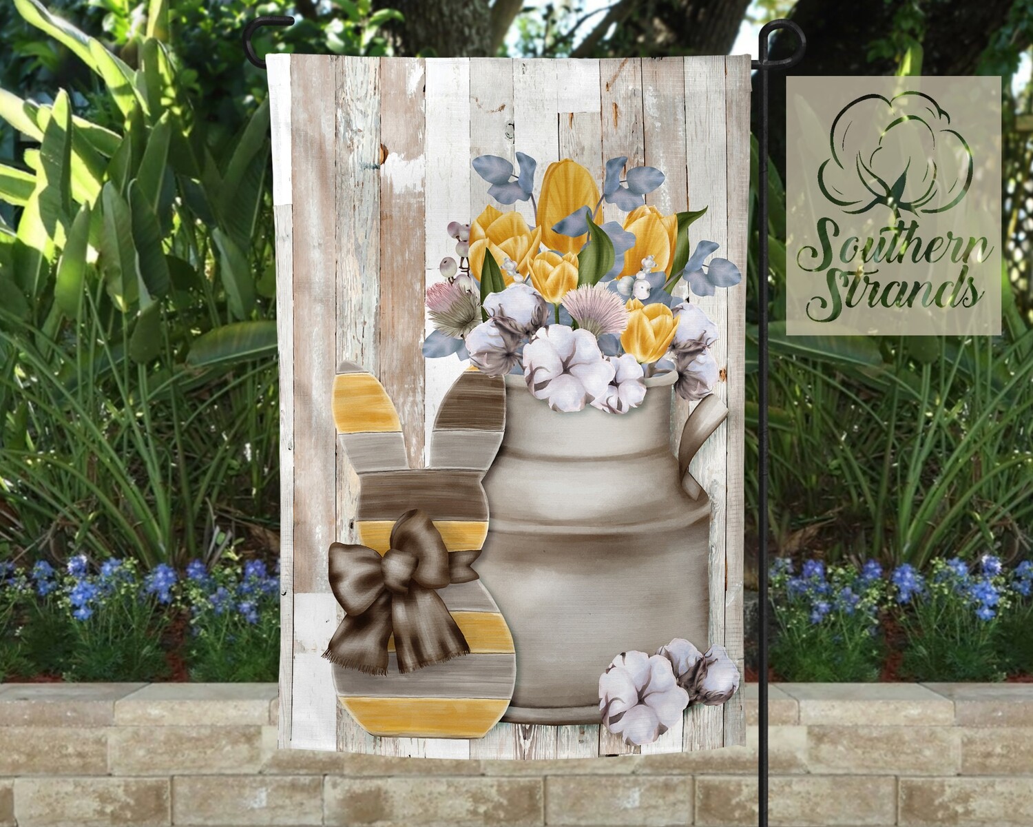 Easter Lilly Garden Flag 12x18 | DIGITAL DESIGN