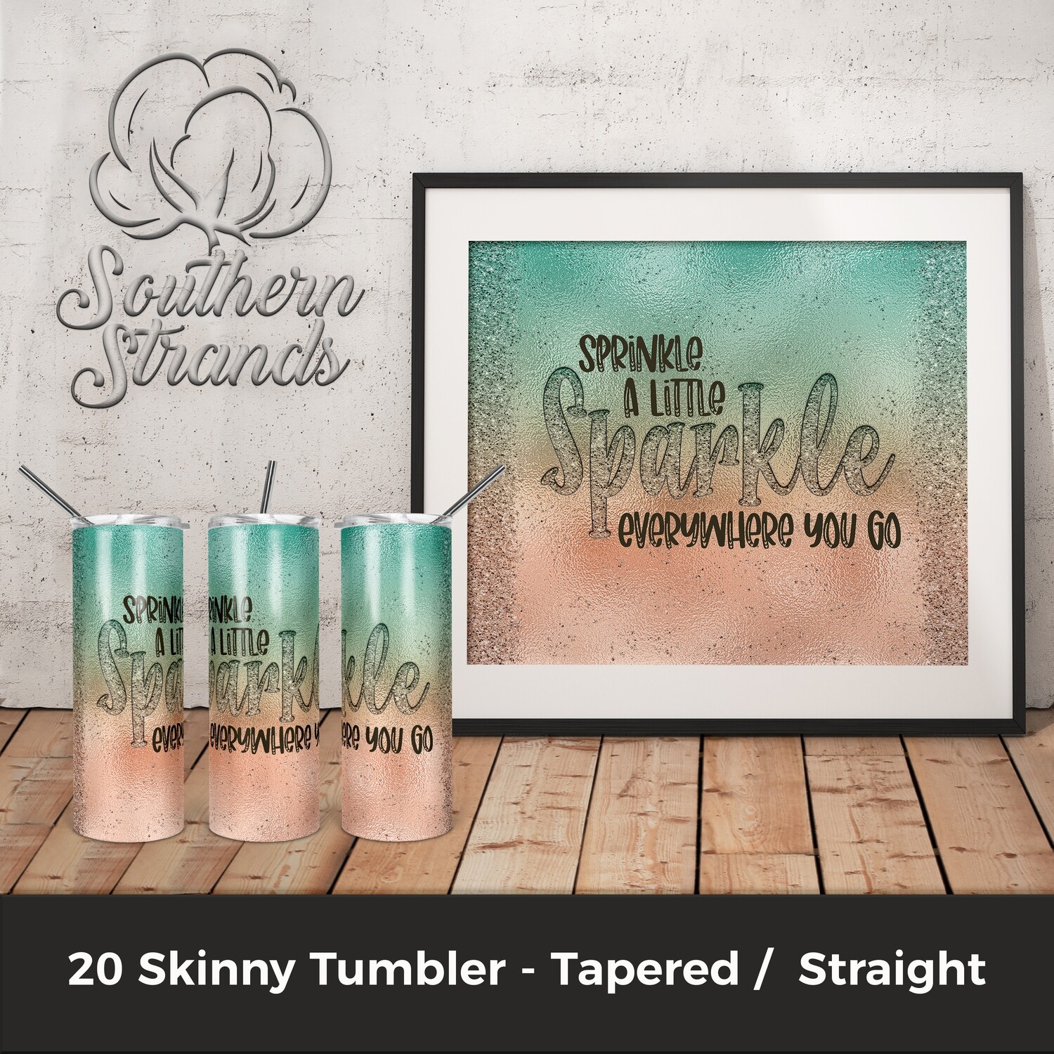 Sprinkle Sparkle Tumbler | DIGITAL DESIGN