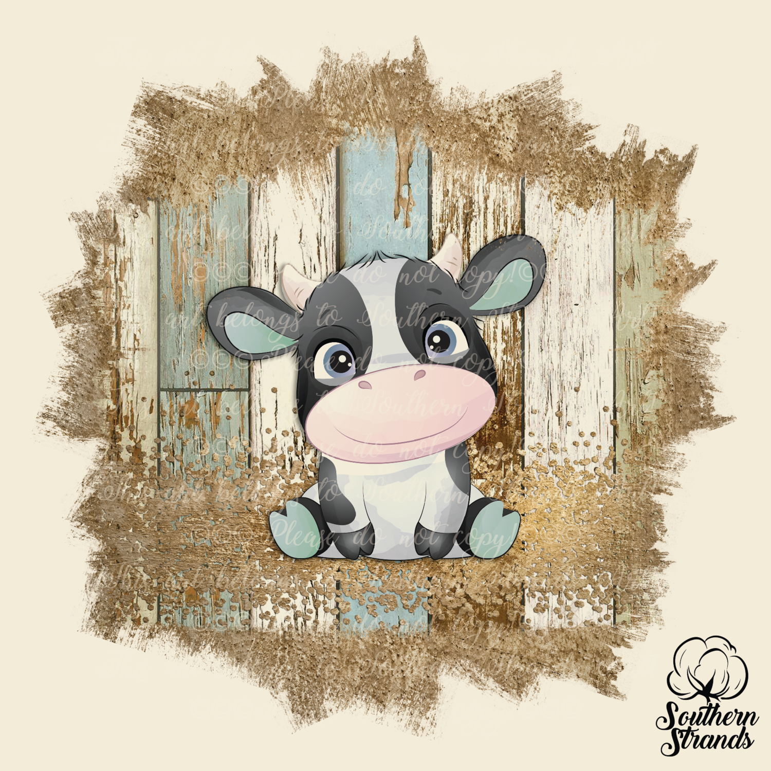 Farmhouse Cow | DIGITAL DESIGN