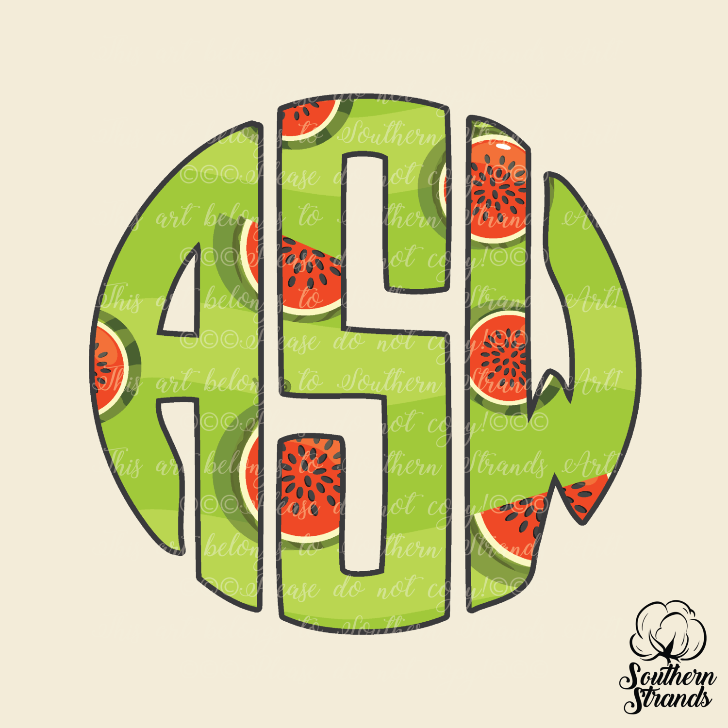 Circle Alpha Summer Style  | DIGITAL DESIGN