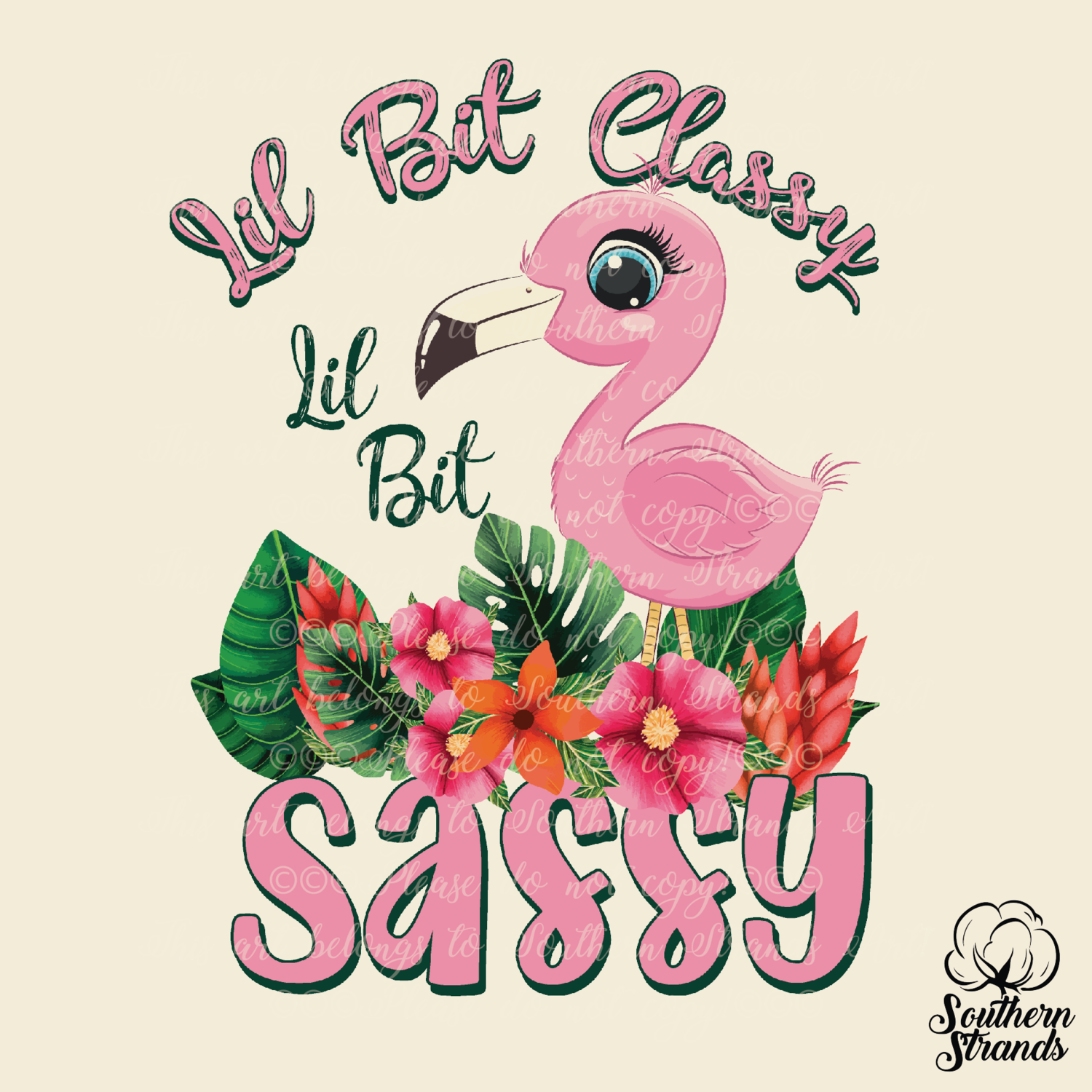 Lil Bit Classy Lil Bit Sassy | DIGITAL DESIGN