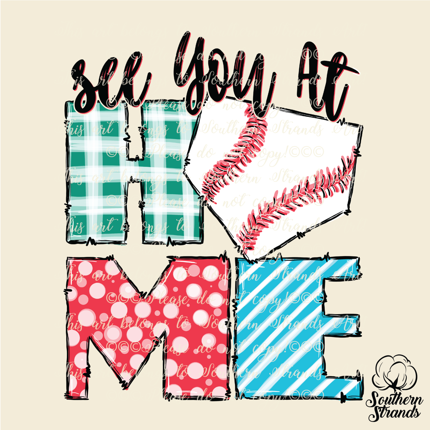 See You At Home - Bright Colors | DIGITAL DESIGN