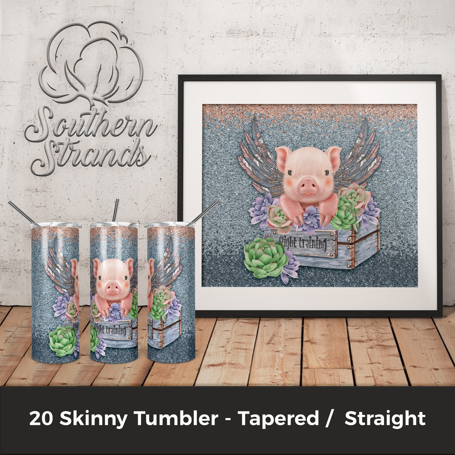 When Pigs Fly Tumbler   | DIGITAL DESIGN