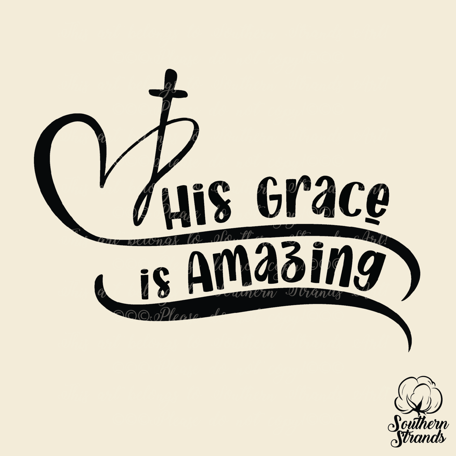 His Grace is Amazing - Swash | DIGITAL DESIGN