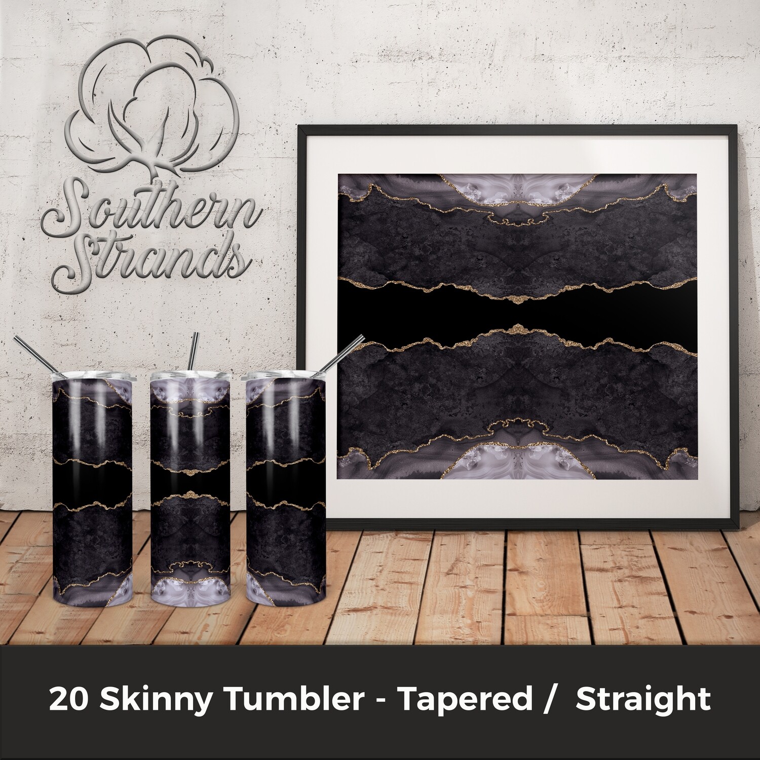 Tweed Agate Tumbler | DIGITAL DESIGN