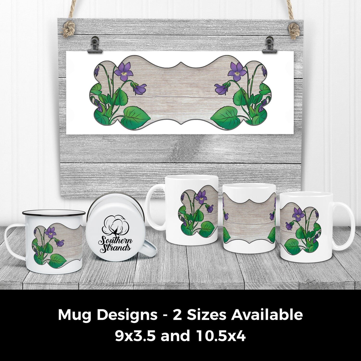 Sego Lily Wood Coffee Mug | DIGITAL DESIGN