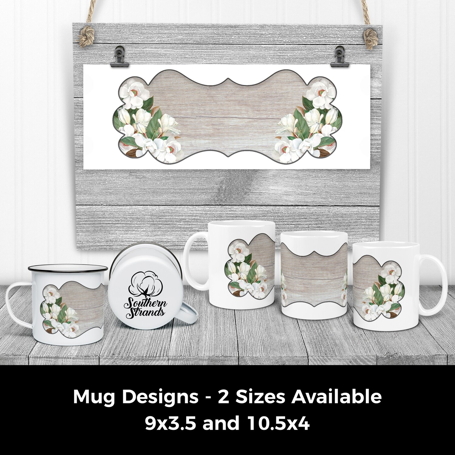 Magnolia Wood Coffee Mug | DIGITAL DESIGN