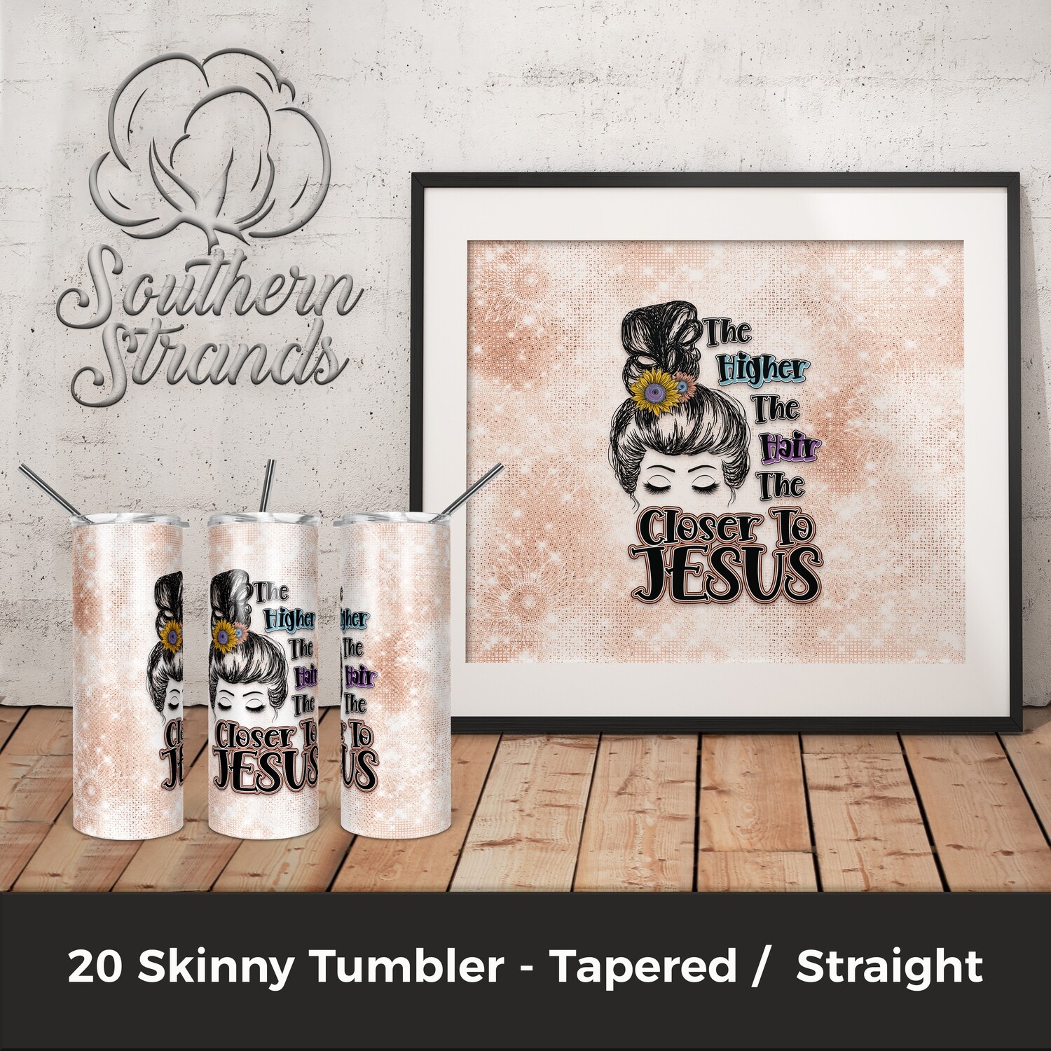 Closer To Jesus Tumbler | DIGITAL DESIGN