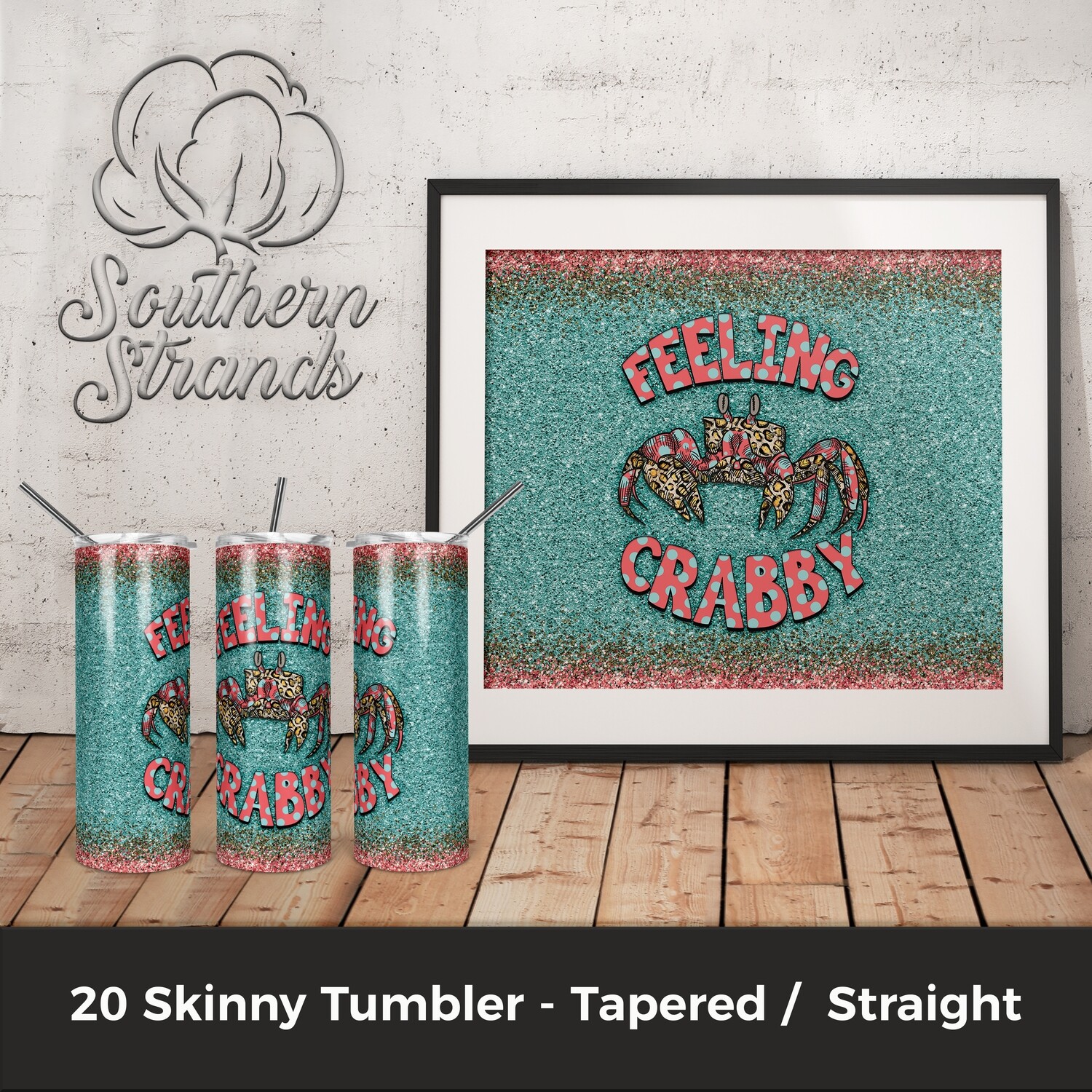 Feeling Crabby Tumbler | DIGITAL DESIGN
