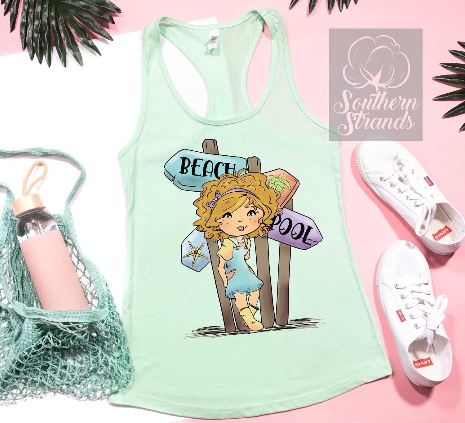 Just a Girl - Beach - Blonde | DIGITAL DESIGN