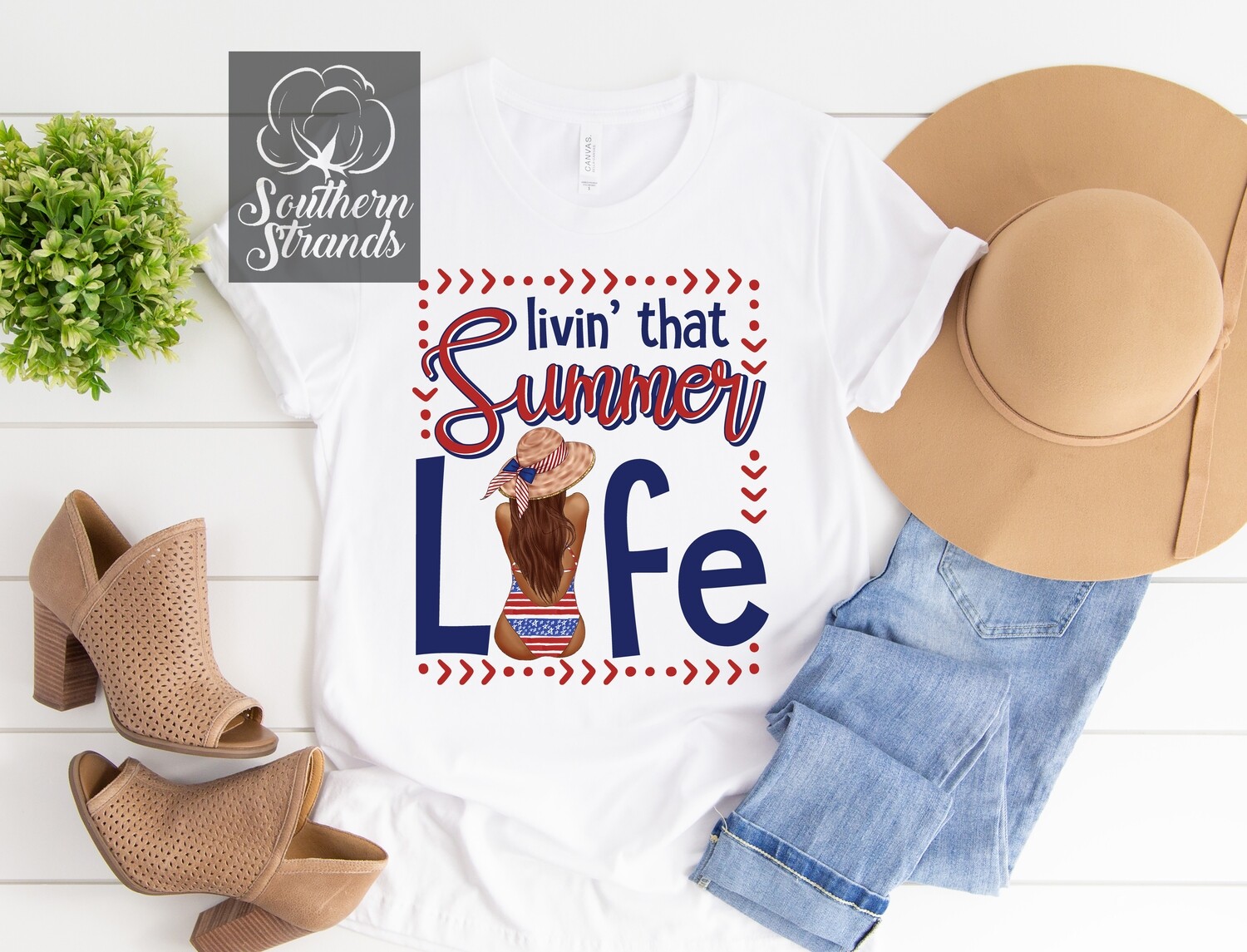 Livin&#39; That Summer Life • Tan Skin • Brown Hair | DIGITAL DESIGN