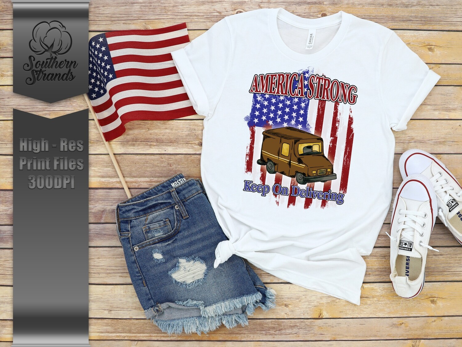 America Strong - UPS Delivery | DIGITAL DESIGN