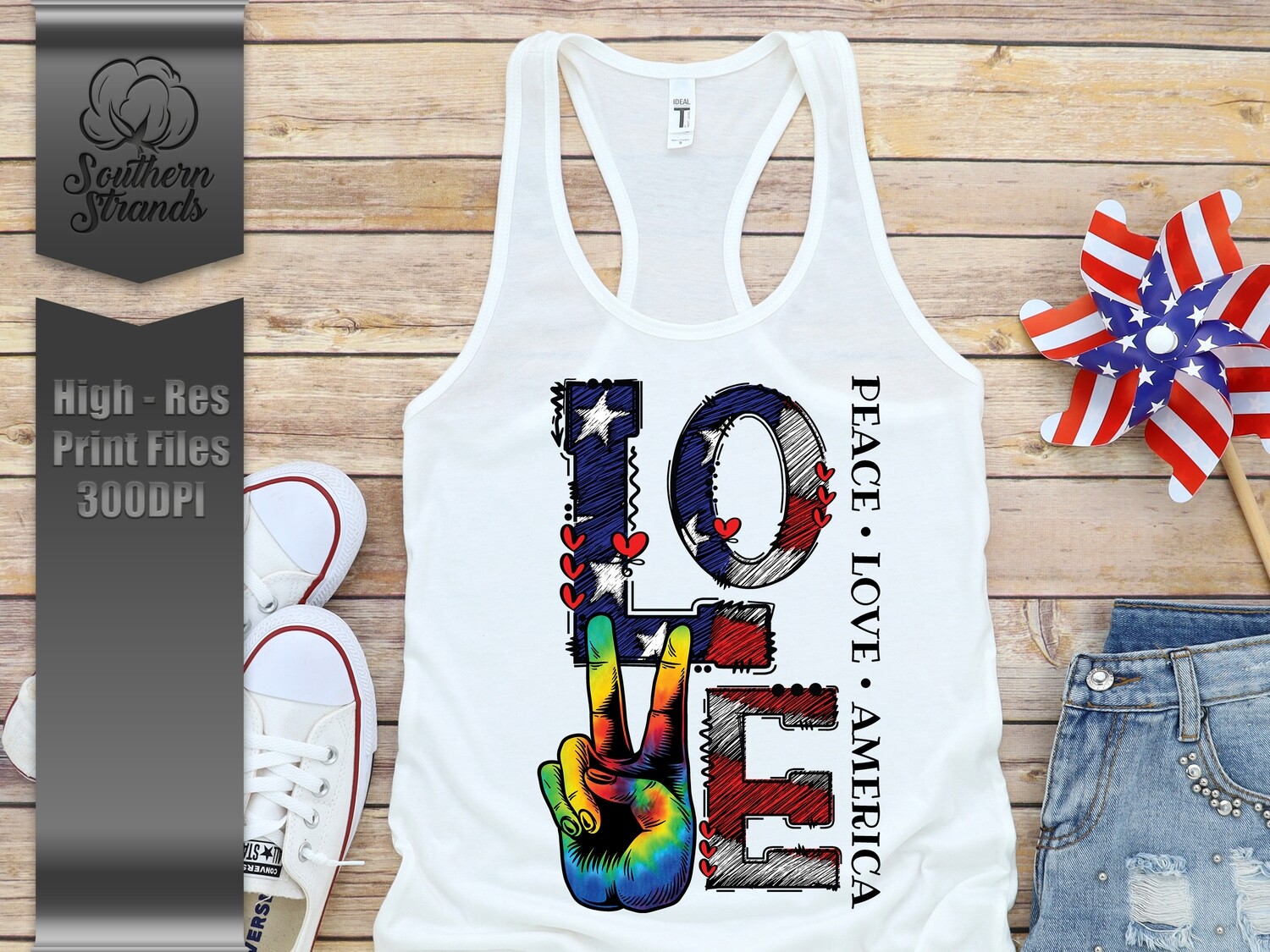 Peace Love America | DIGITAL DESIGN