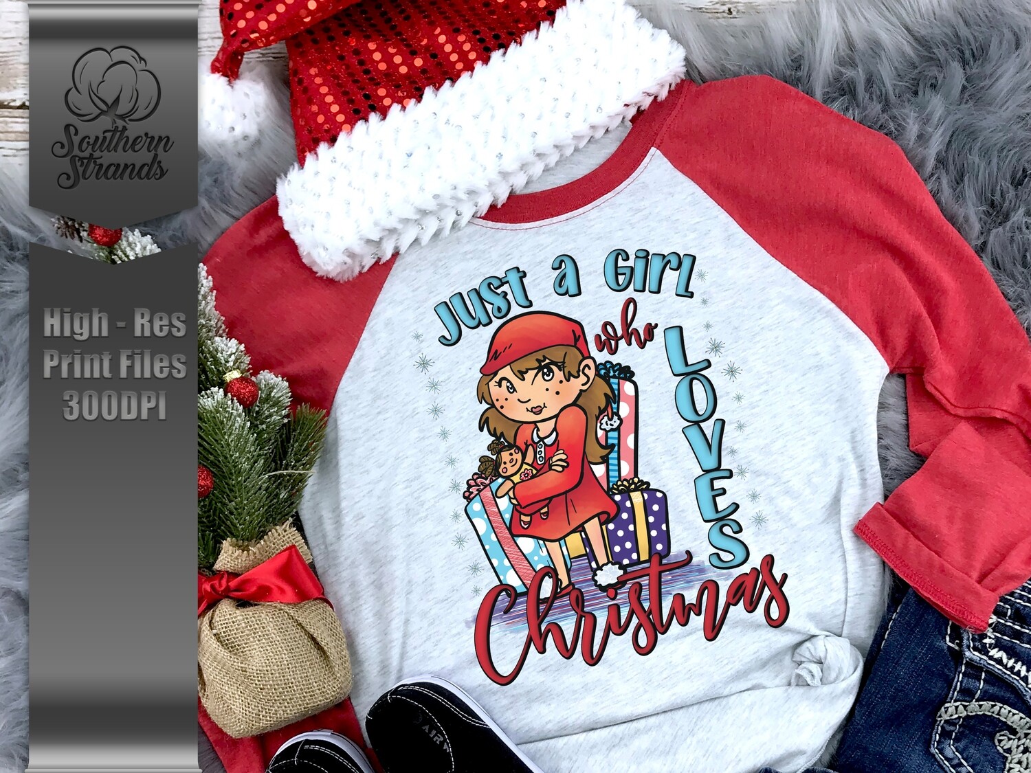 Just a Girl - Christmas | DIGITAL DESIGN