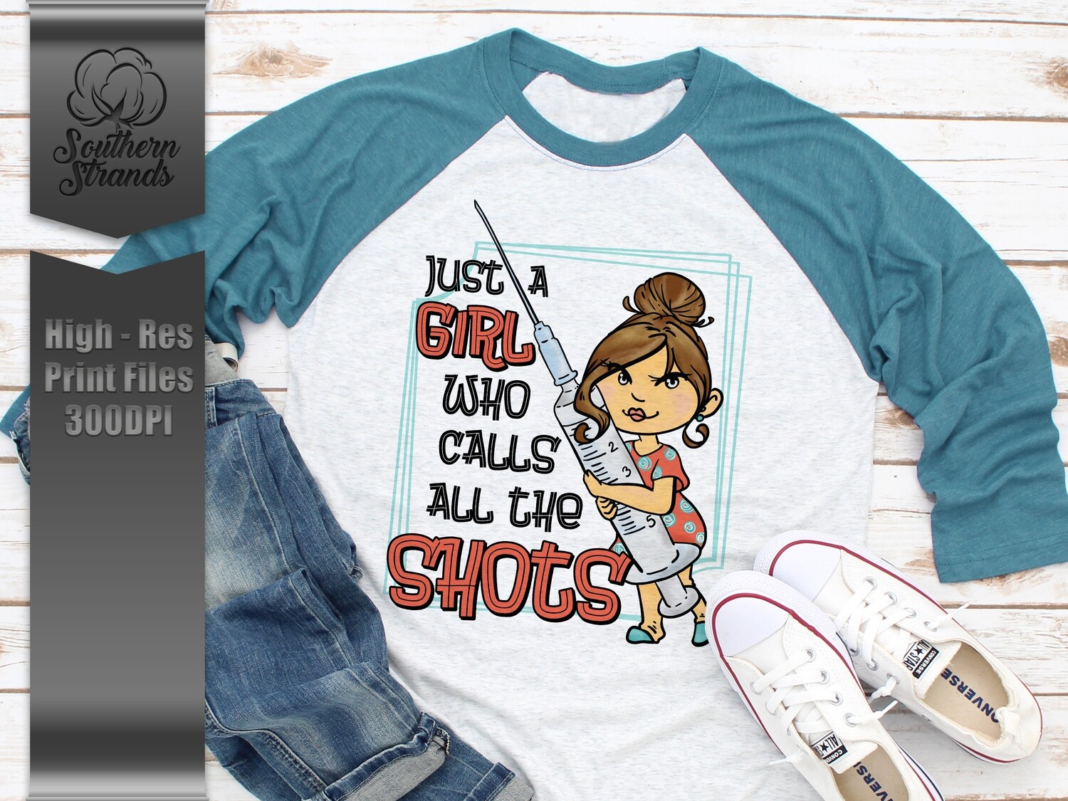 Just a Girl - Nurse | DIGITAL DESIGN