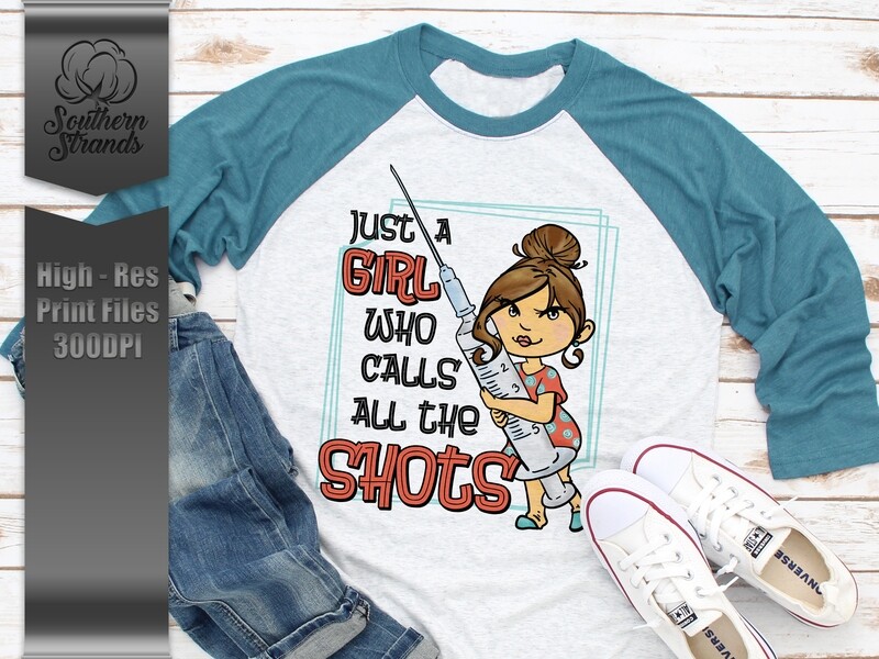 Just a Girl - Nurse | DIGITAL DESIGN