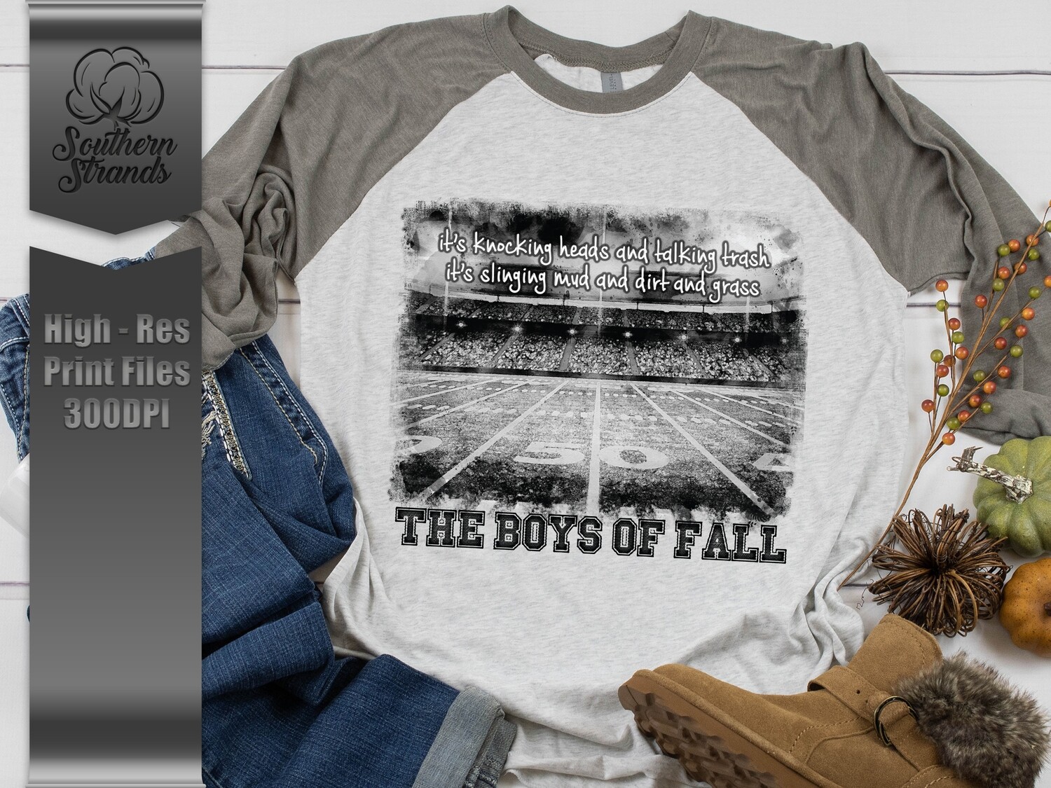 The Boys of Fall - Black and White | DIGITAL DESIGN