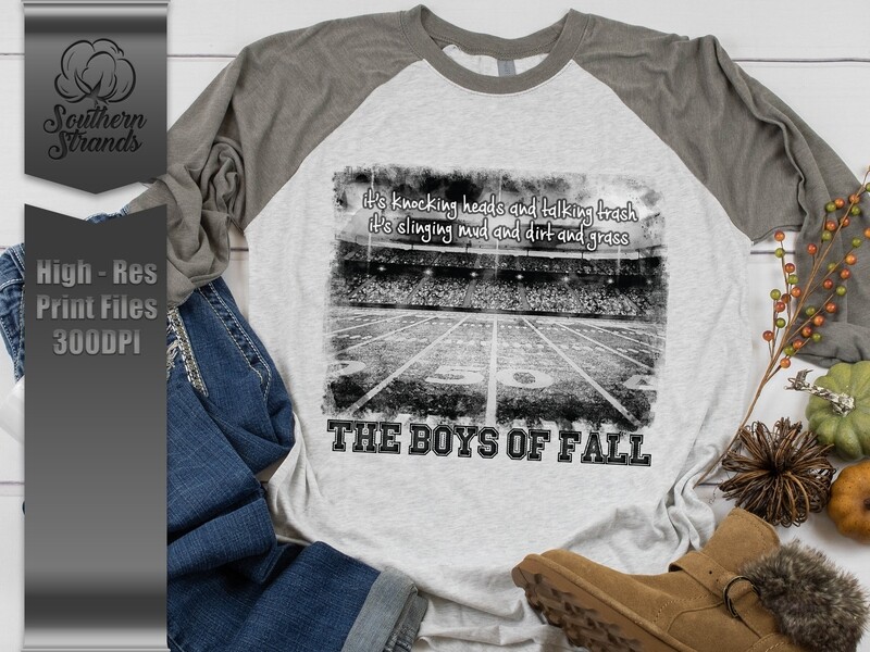 The Boys of Fall - Black and White | DIGITAL DESIGN