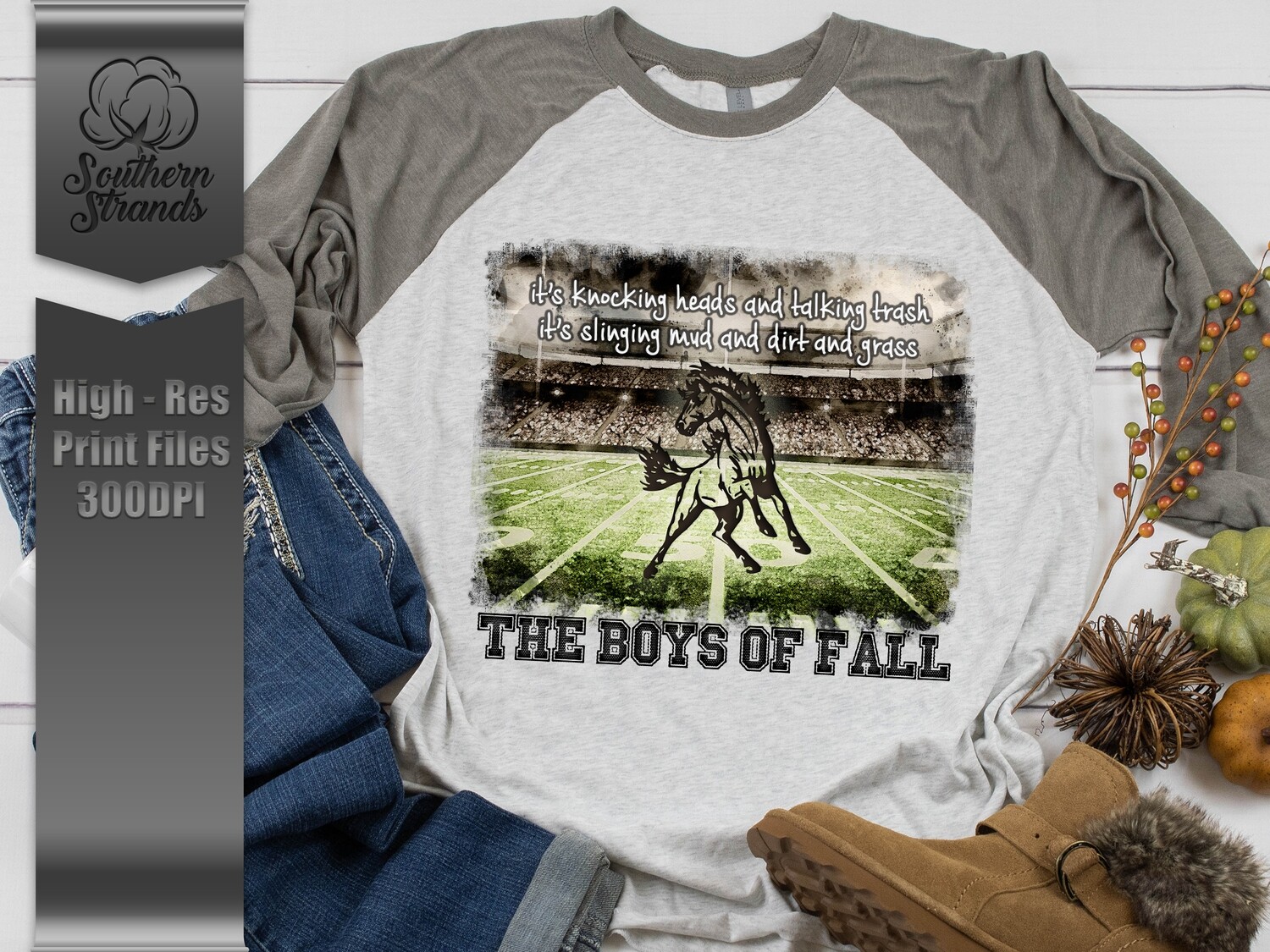 The Boys of Fall - Mustang | DIGITAL DESIGN