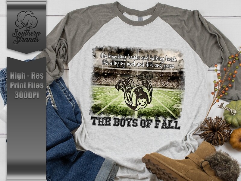 The Boys of Fall - Bulldogs | DIGITAL DESIGN