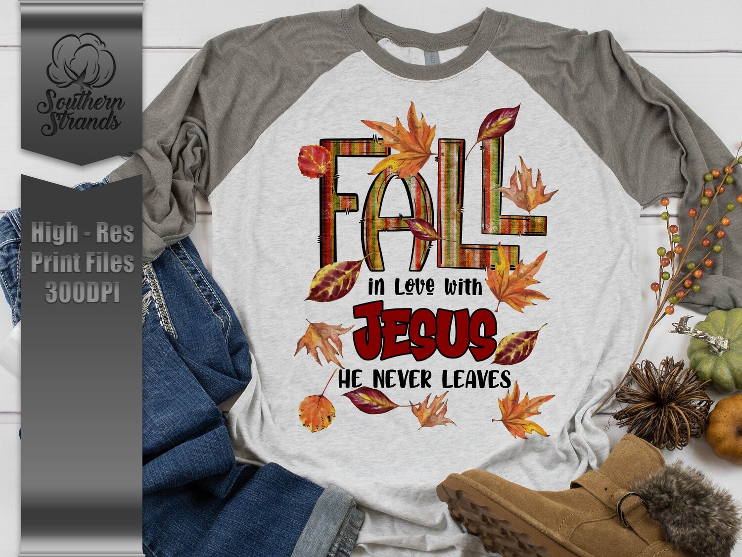Fall In Love With Jesus | DIGITAL DESIGN