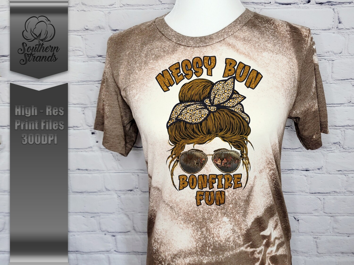Messy Bun - Bonfire Fun | DIGITAL DESIGN