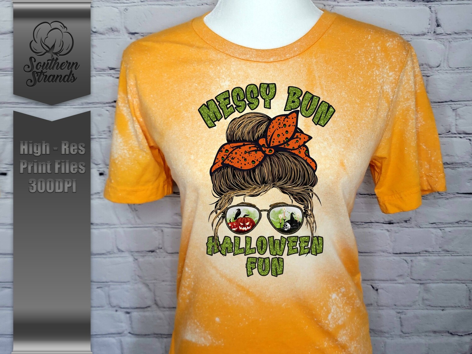 Messy Bun - Halloween Fun | DIGITAL DESIGN