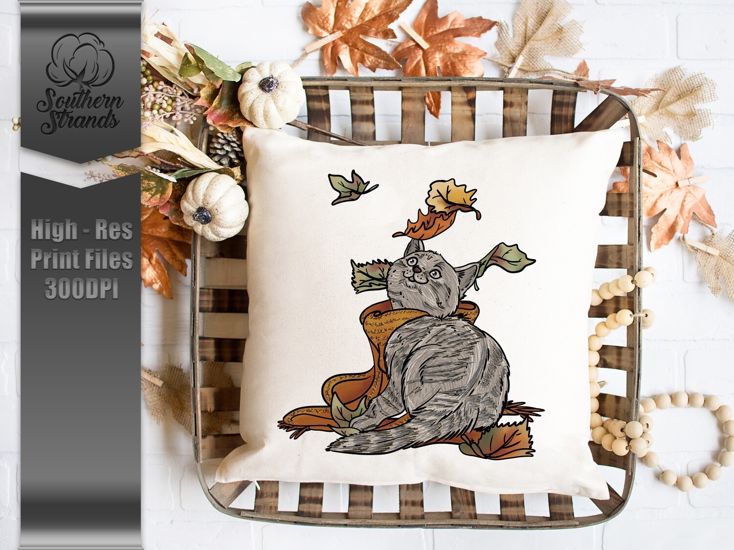 Autumn Kitten | DIGITAL DESIGN