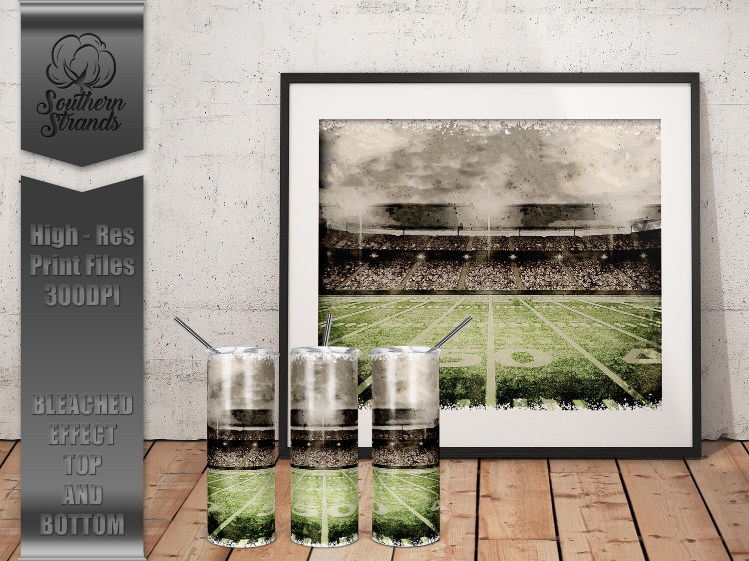 I Love Football Tumbler | DIGITAL DESIGN