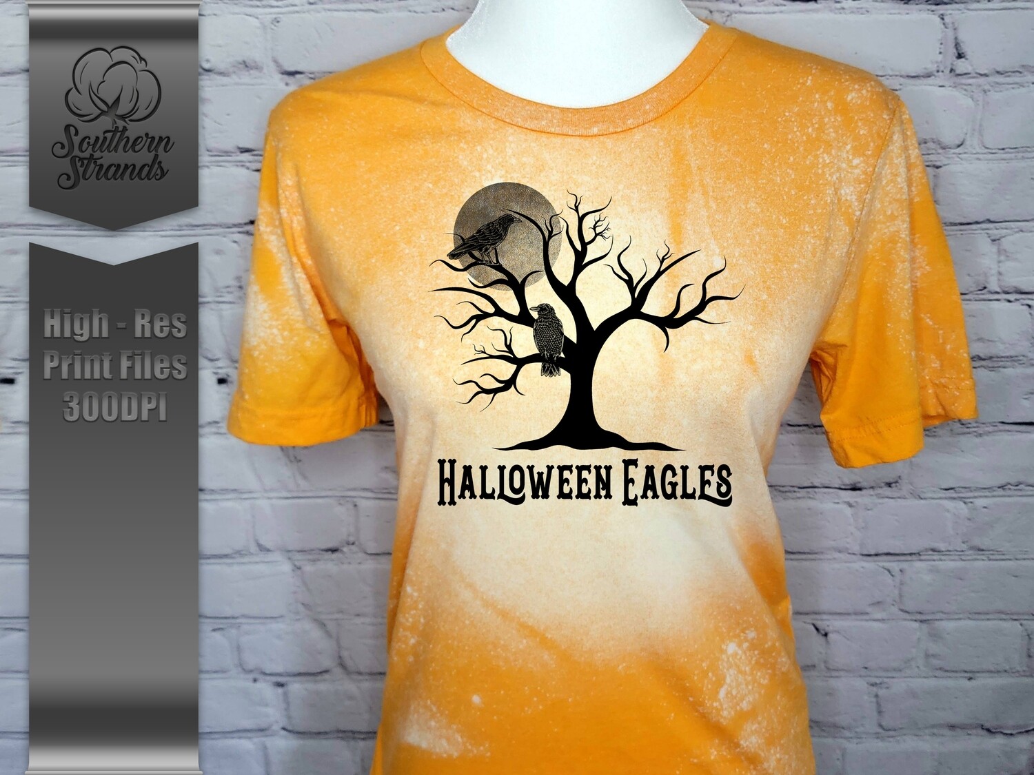 Halloween Eagles Moon Left | DIGITAL DESIGN