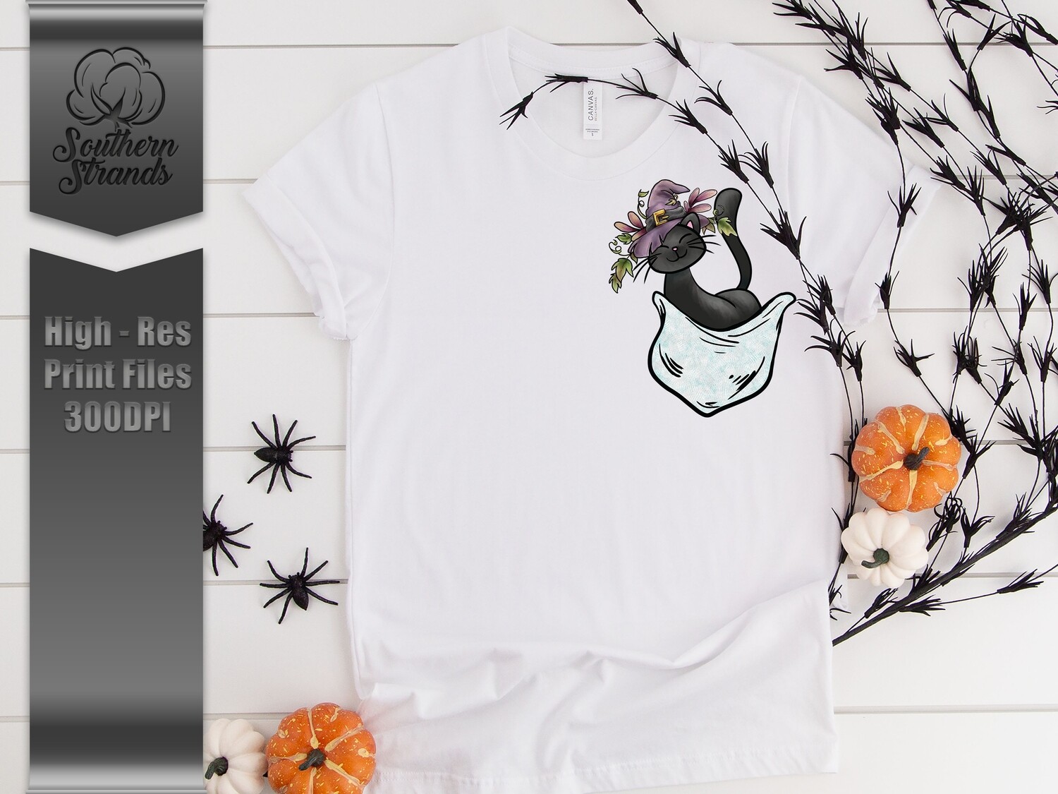 Pocket Pals Halloween Cat | Digital Download