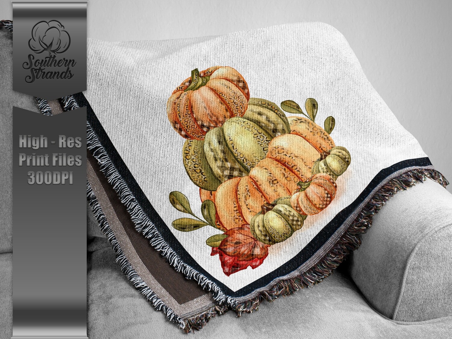 Stacked Pattern Pumpkins | Digital Download