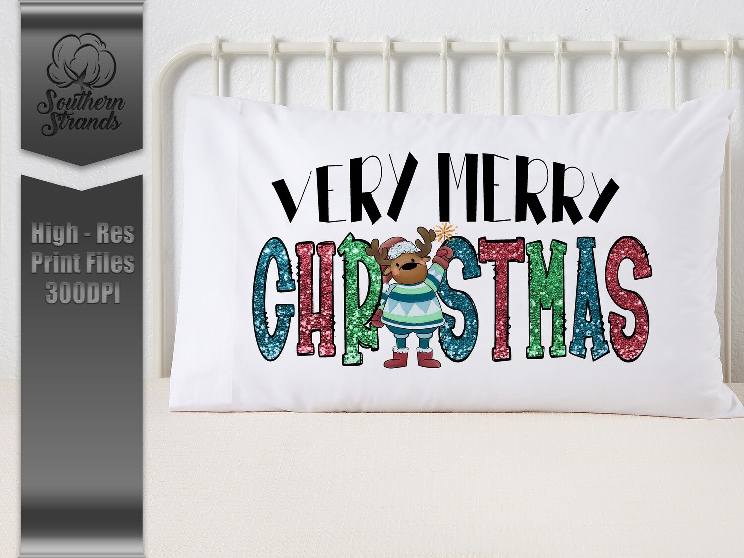 Very Merry Christmas Reindeer | Digital Download