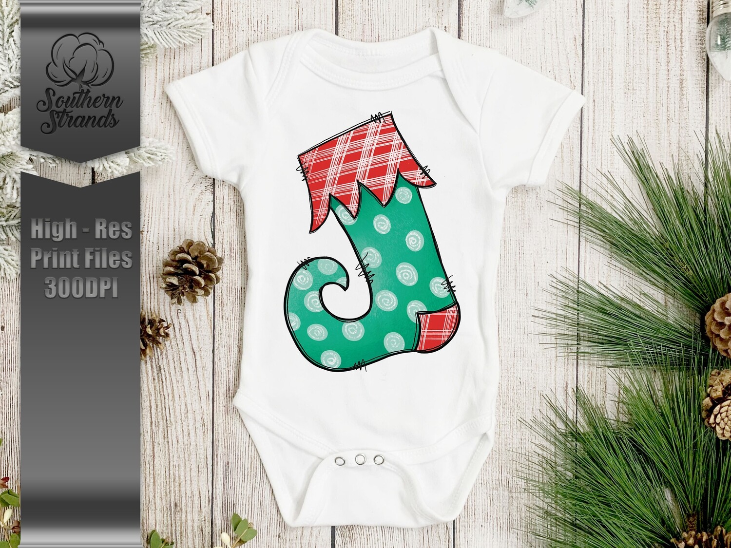 Elf Stocking Collection | 4 Files | Digital Download
