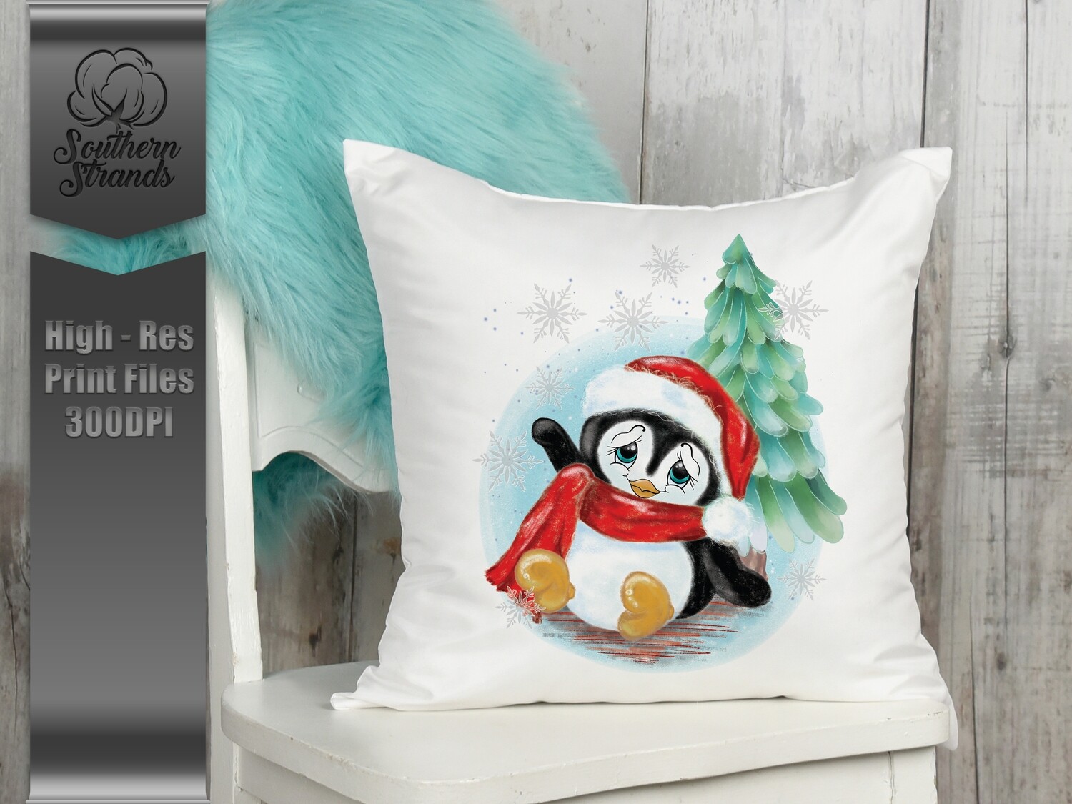 Christmas Penguin | Digital Download